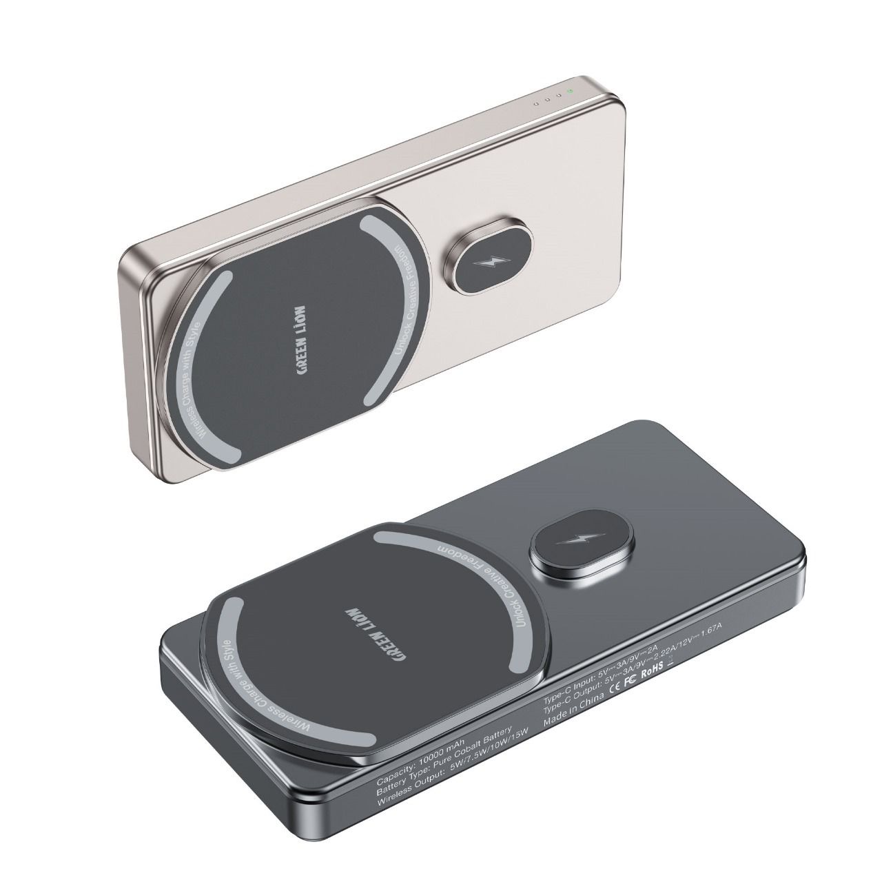 پاور بانک GREEN LION MILTON 5000MAH MAGSAFE - Image 2