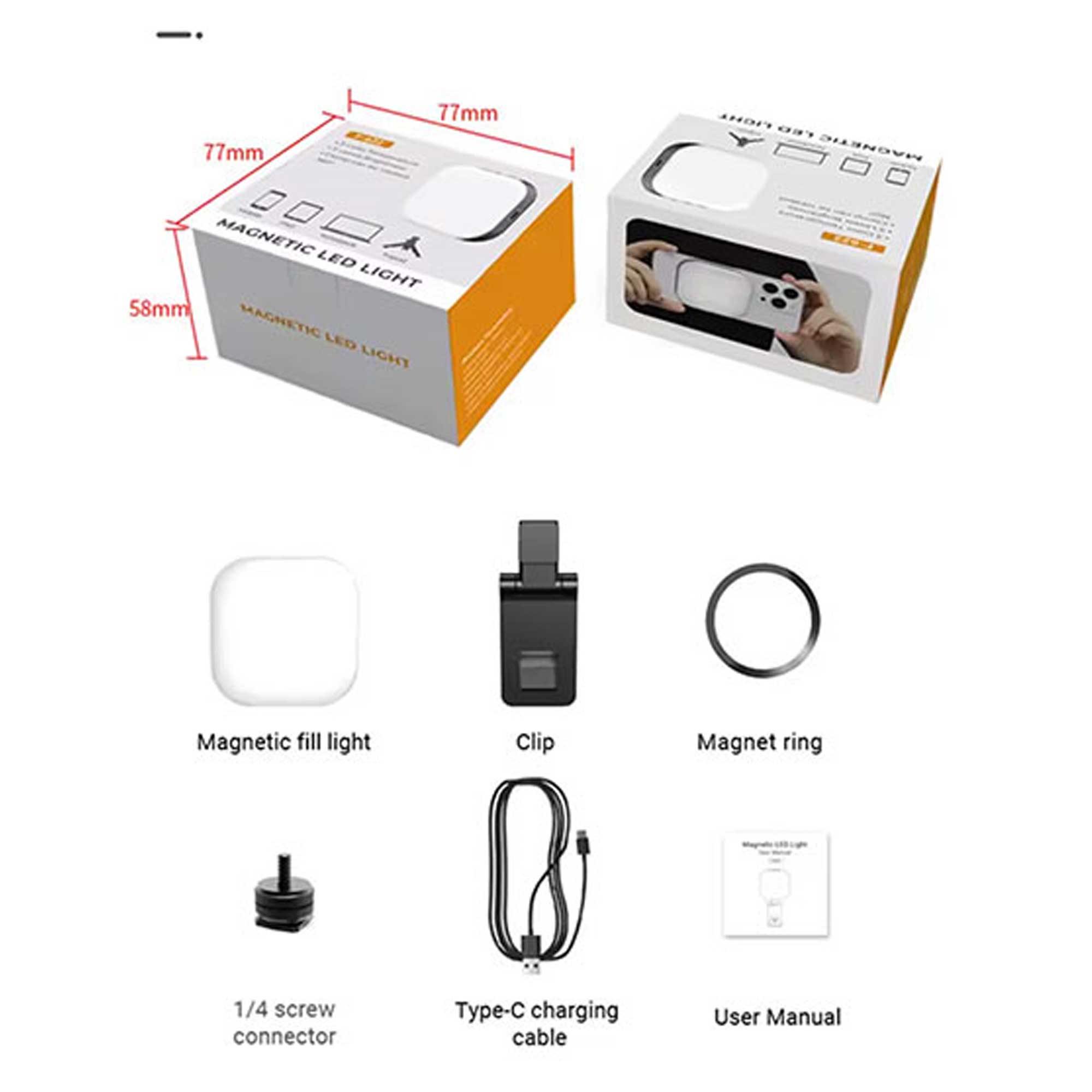 MAGNETIC LED LIGHT F622 - Image 4