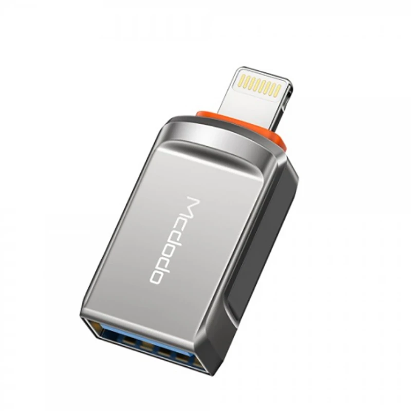 خرید مبدل آیفون یواسبی به لایتنینگ مکدودو MCDODO OTG USB-A To Lightning از دی جی پلاس