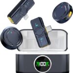 خرید میکروفون بی‌سیم یقه‌ای مدل Q81 با درگاه Type-C از دی جی پلاس