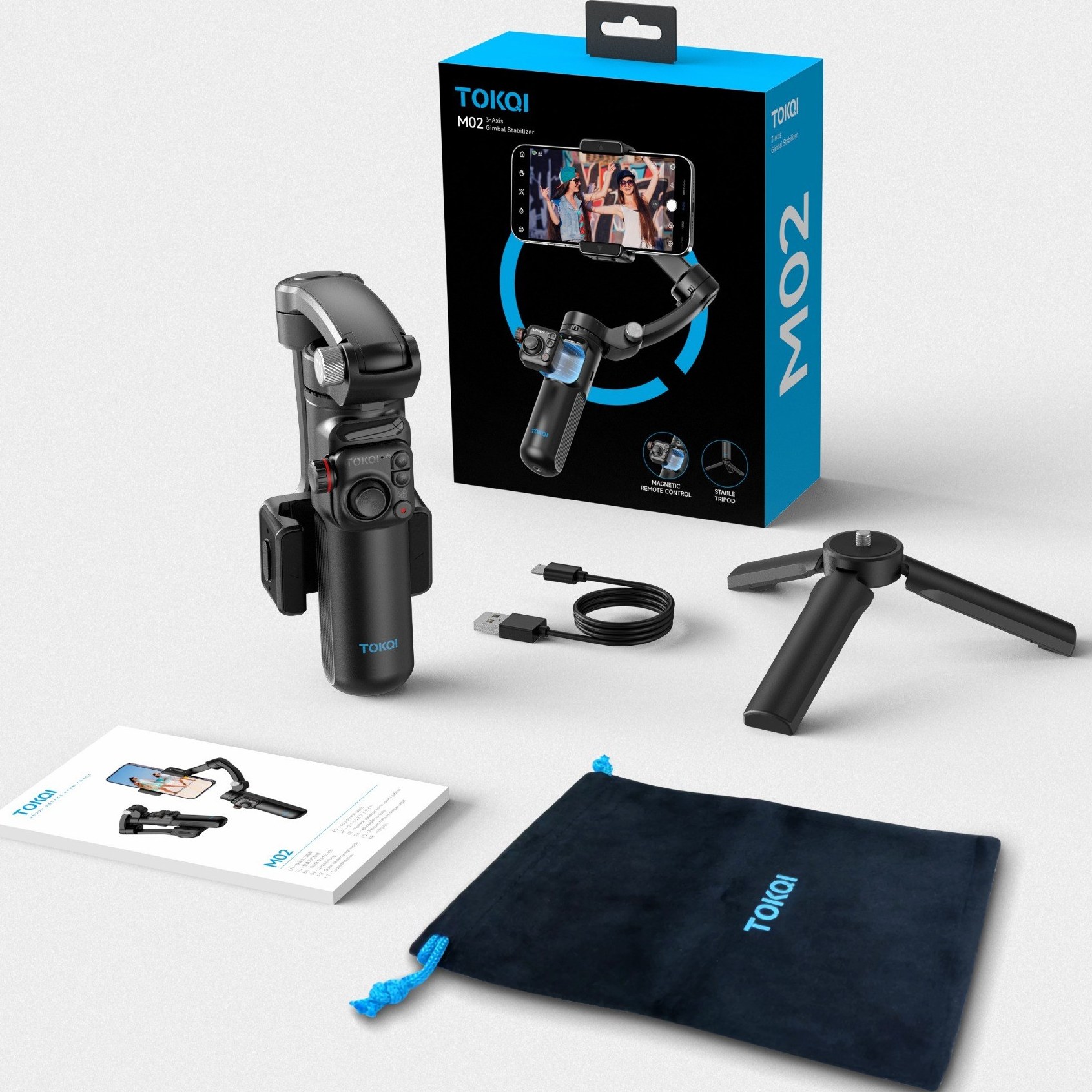 گیمبال TOKQI GIMBAL STABILIZER M02 - Image 3