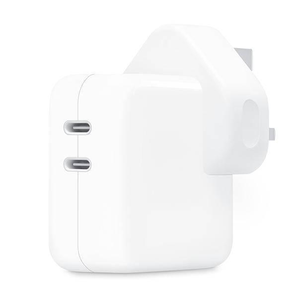 شارژر 35 وات اپل مدل Dual USB-C Port