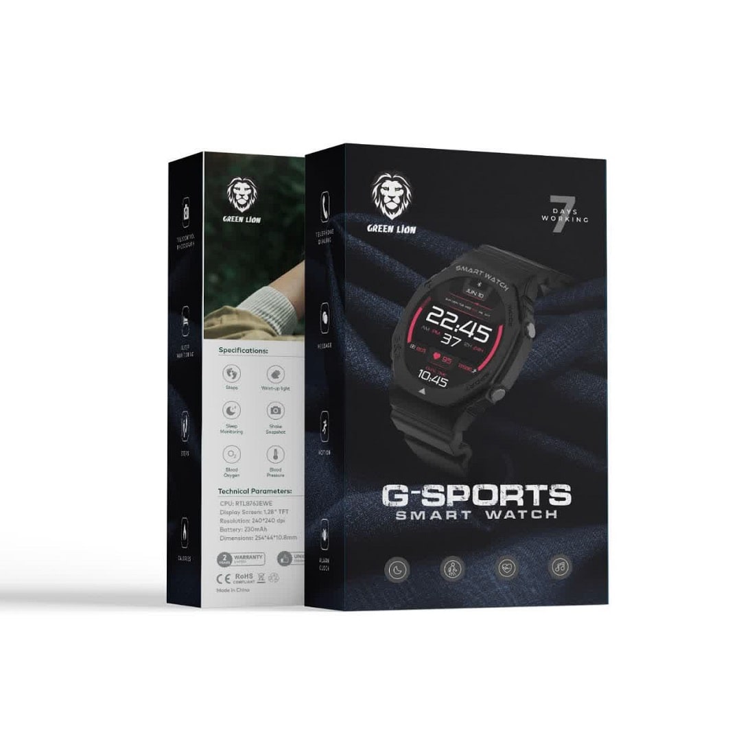 ساعت هوشمند GREEN lion G-SPORTS