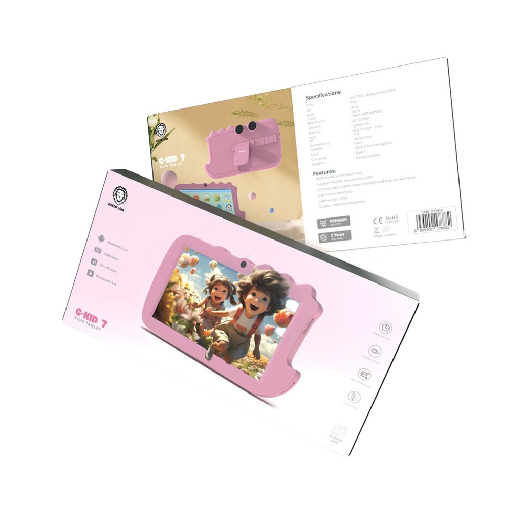 تبلت کودک جی کید 7 گرین لاین