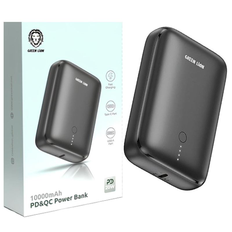 پاور بانک GREEN LION PD&QC 10000MAH POWER BANK