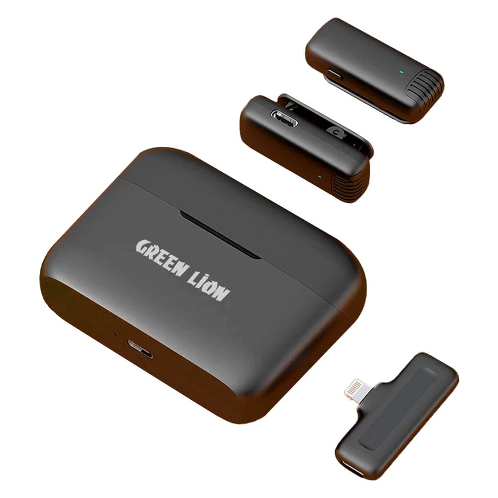 میکروفن یقه ای گرین لاین مدل Duo Cast Lightning