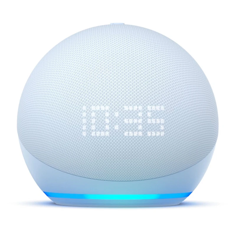 اسپیکر AMAZON ECHO DOT & CLOCKدستیار صوتی الکسا