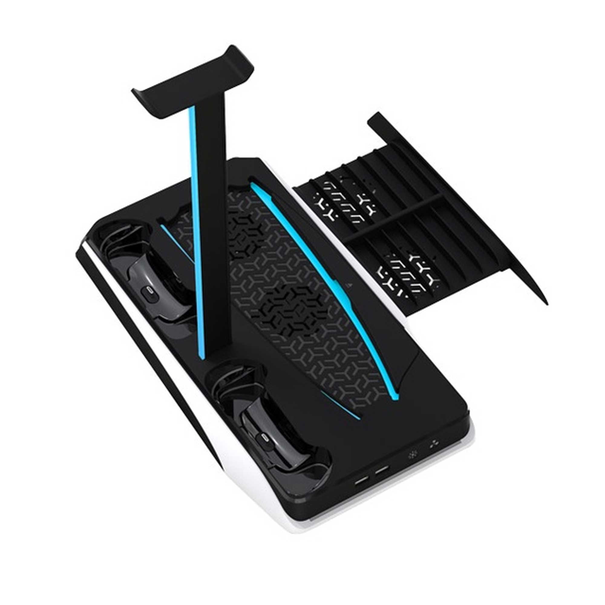 فن PORODO PS5 Cooling And Charging Hub PDX116