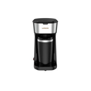 قهوه ساز لیوانی لپرسو مدل LePresso Instant Coffee Brewer With Travel Mug 400ML LPCMTMBK