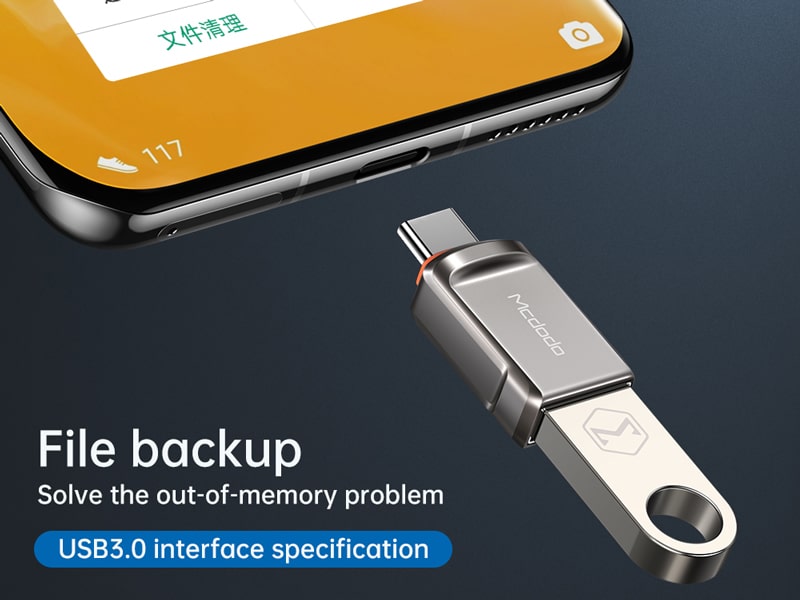 مبدل یو اس بی به تایپ سی مک دودو Mcdodo USB to Type-C Convertor