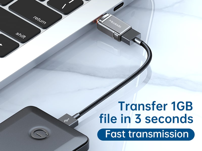 مبدل یو اس بی به تایپ سی مک دودو Mcdodo USB to Type-C Convertor