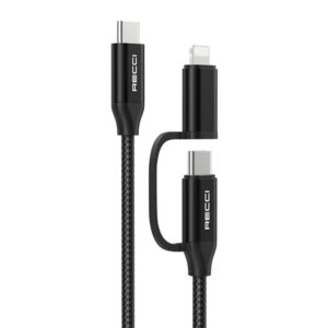 کابل RECCI DATA CABLE 2 IN 1 RTC-P03CC