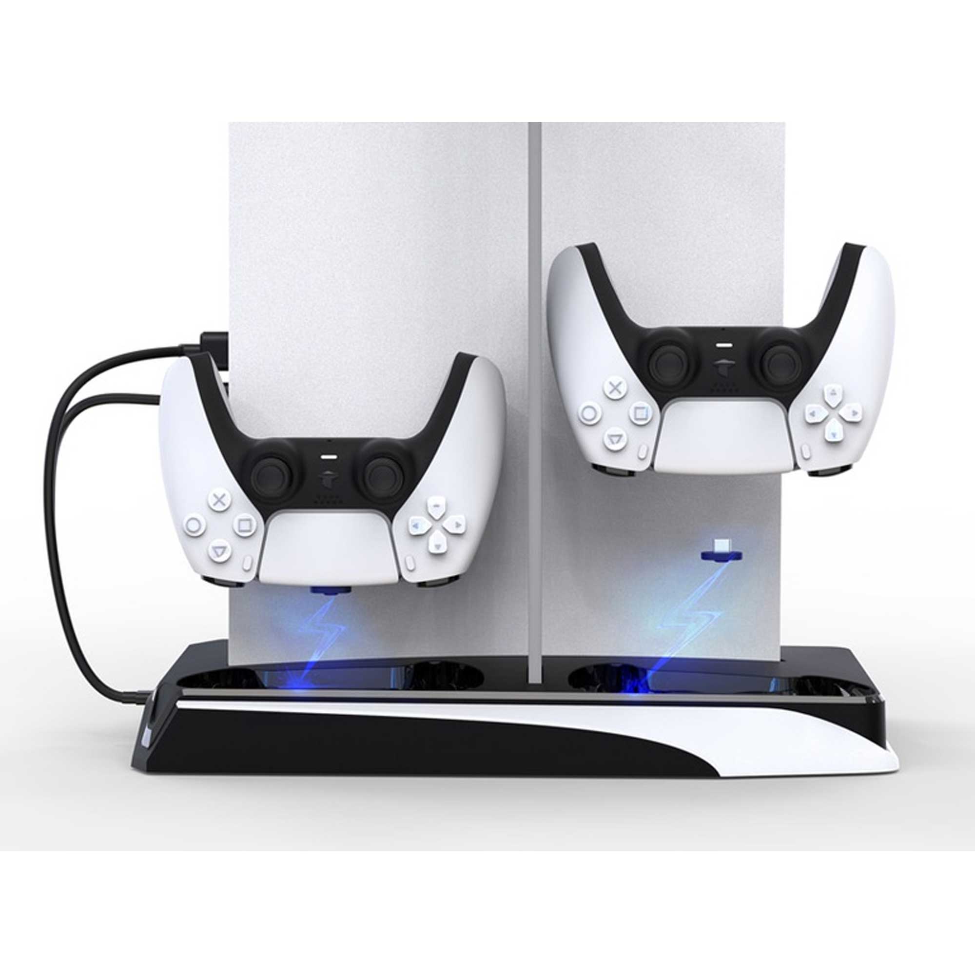 فن PORODO PS5 Cooling And Charging Hub PDX116