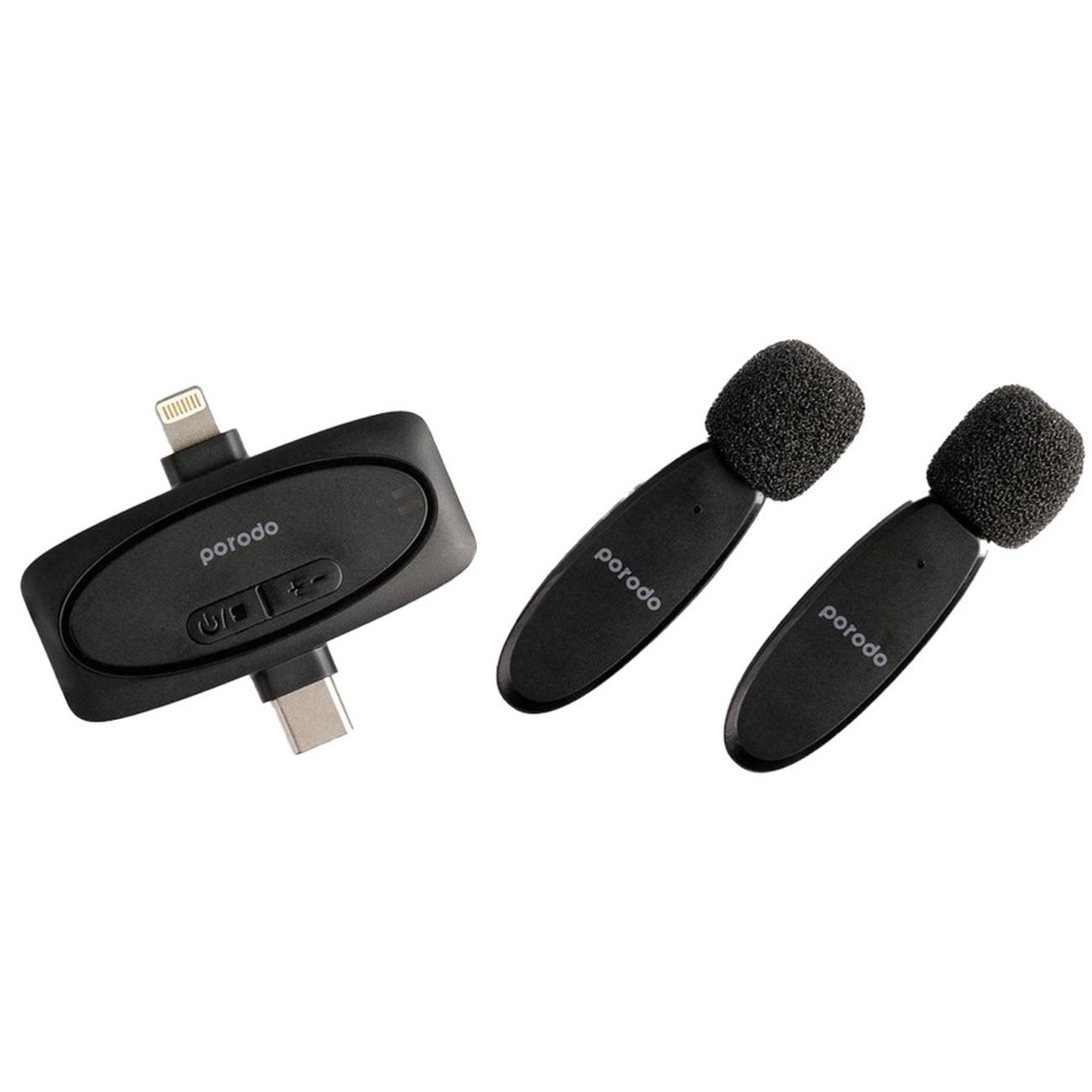 میکروفون PORODO DUAL MIC LAVALIER MICROPHONE