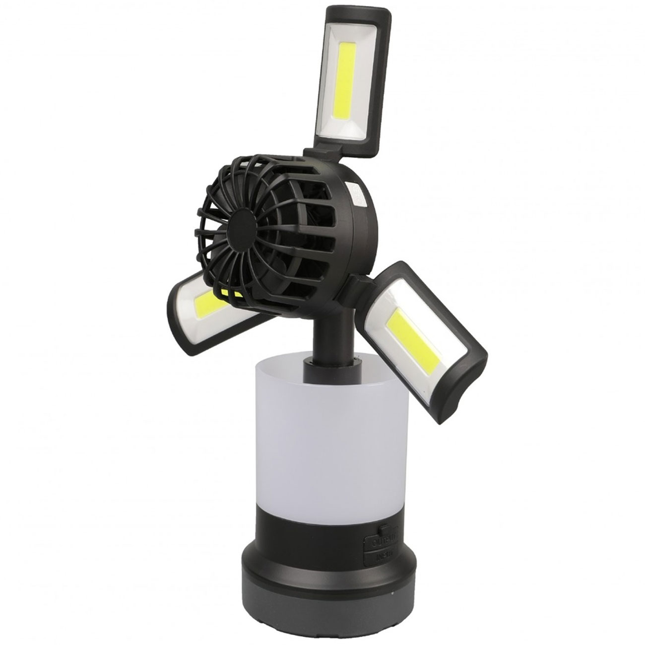 چراغ PORODO 3 IN 1 AMBIENT LIGHT/LAMP/COOLING FAN