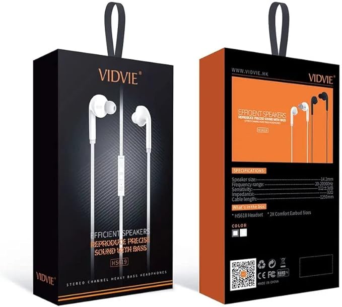 هندزفری سیمی VIDVIE HS619