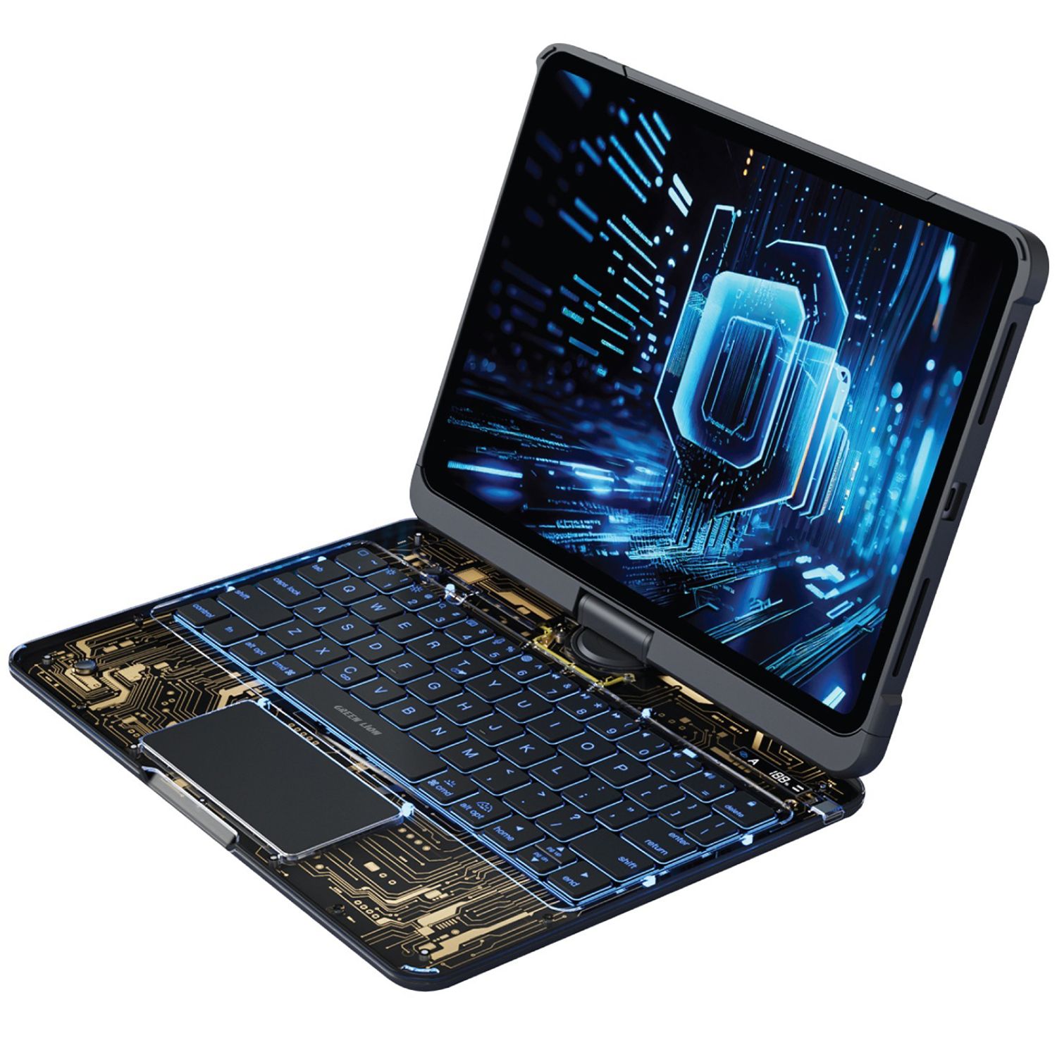 مجیک کیبورد GREEN LION TRANSPARENT MAGIC KEYBOARD CASE FOR IPAD PRO 12.9