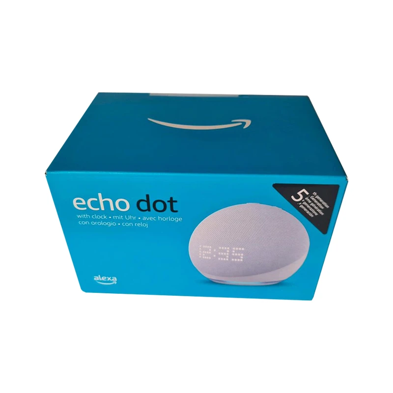 اسپیکر AMAZON ECHO DOT & CLOCKدستیار صوتی الکسا