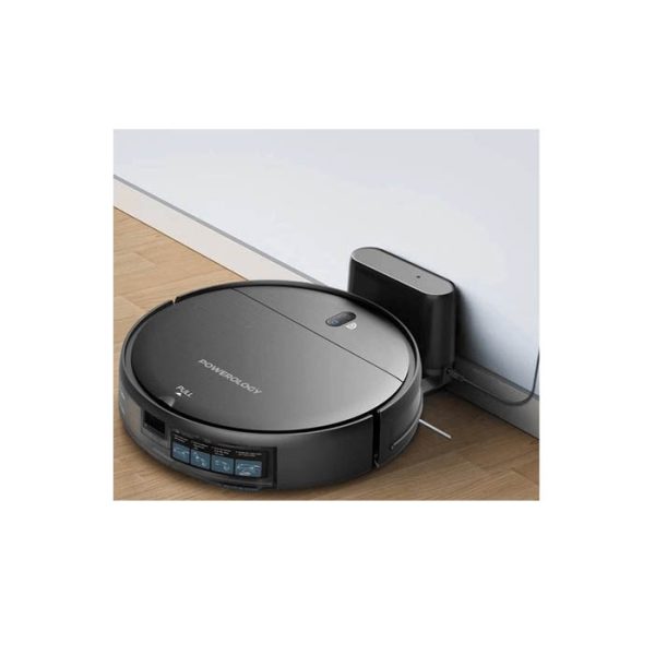 جاروبرقی رباتیک پاورولوژی مدل PPBCHA58 هوشمند با قابلیت تی کشی