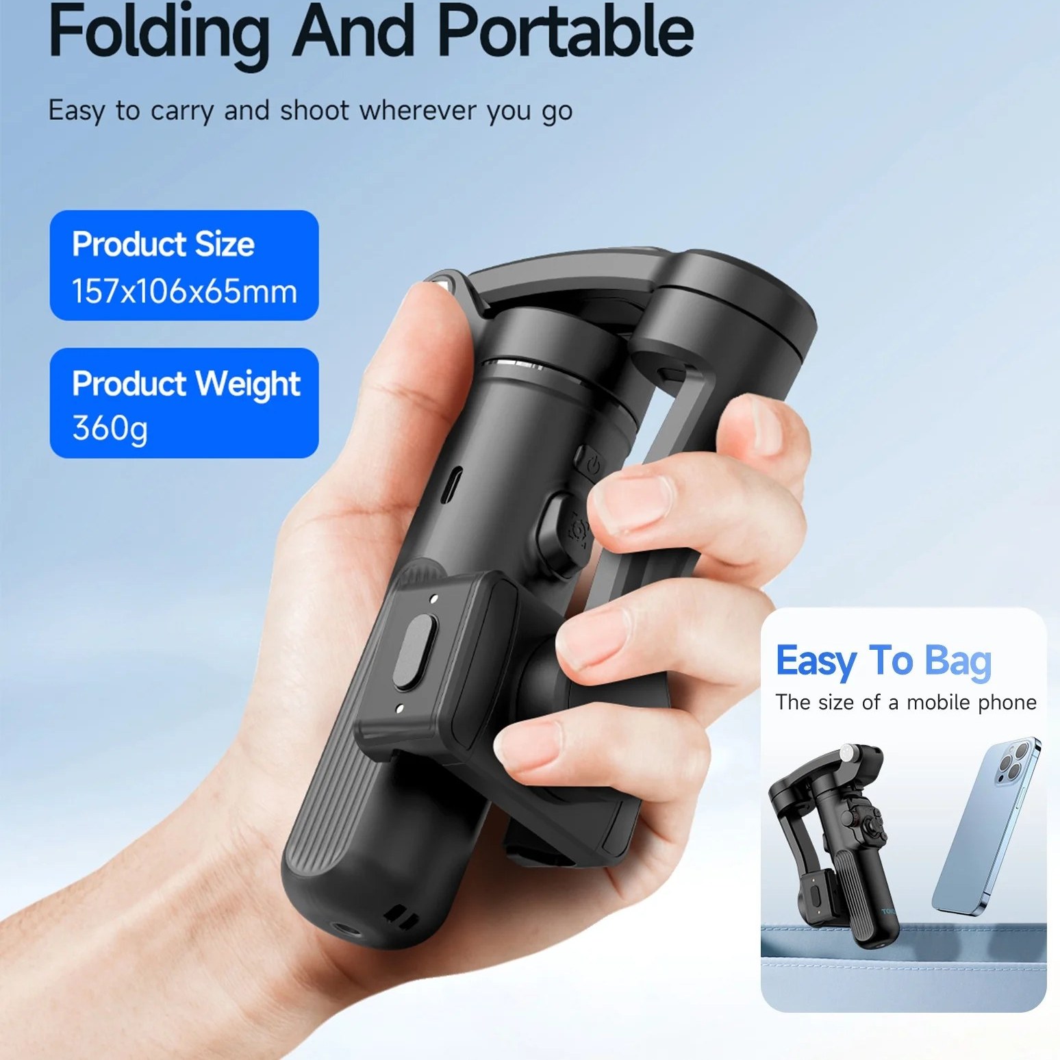 گیمبال TOKQI GIMBAL STABILIZER M02