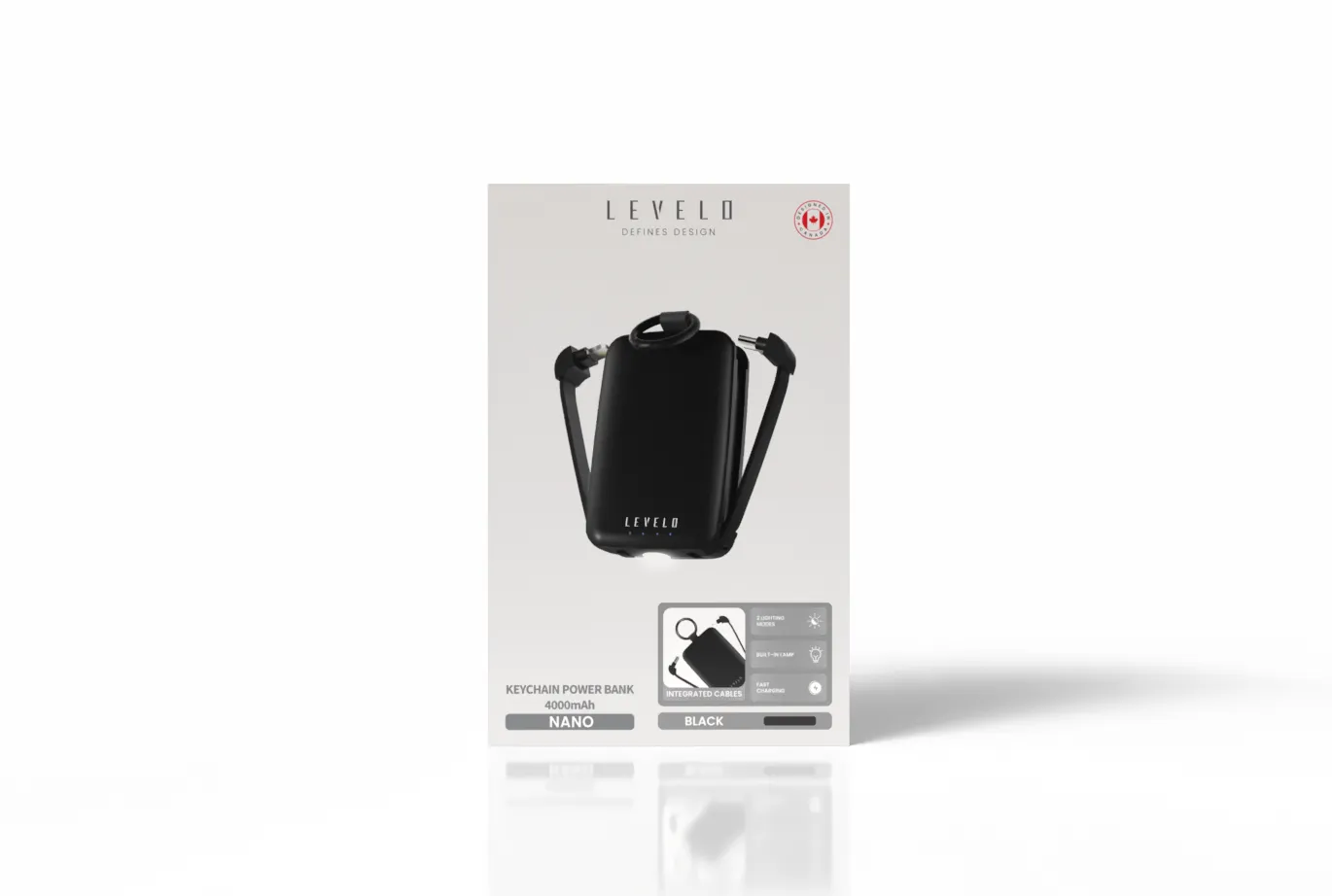 پاور بانک LEVELO NANO MINI POWER BANK 4000MAH