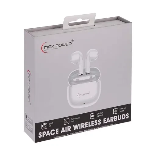 هندزفری MAX POWER SPACE AIR WIRELESS EARBUDS