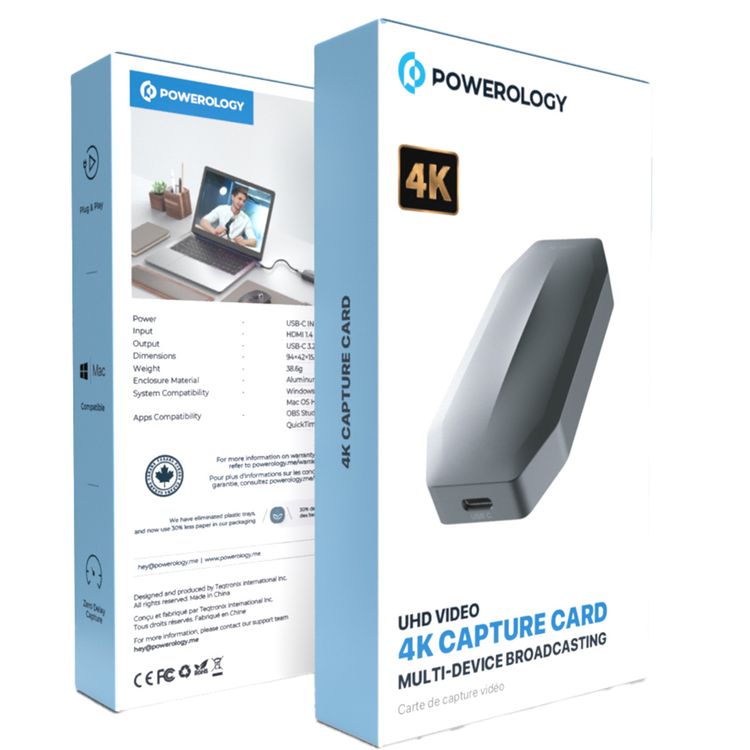کپچر کارت Powerology Multi Device Broadcasting 4K