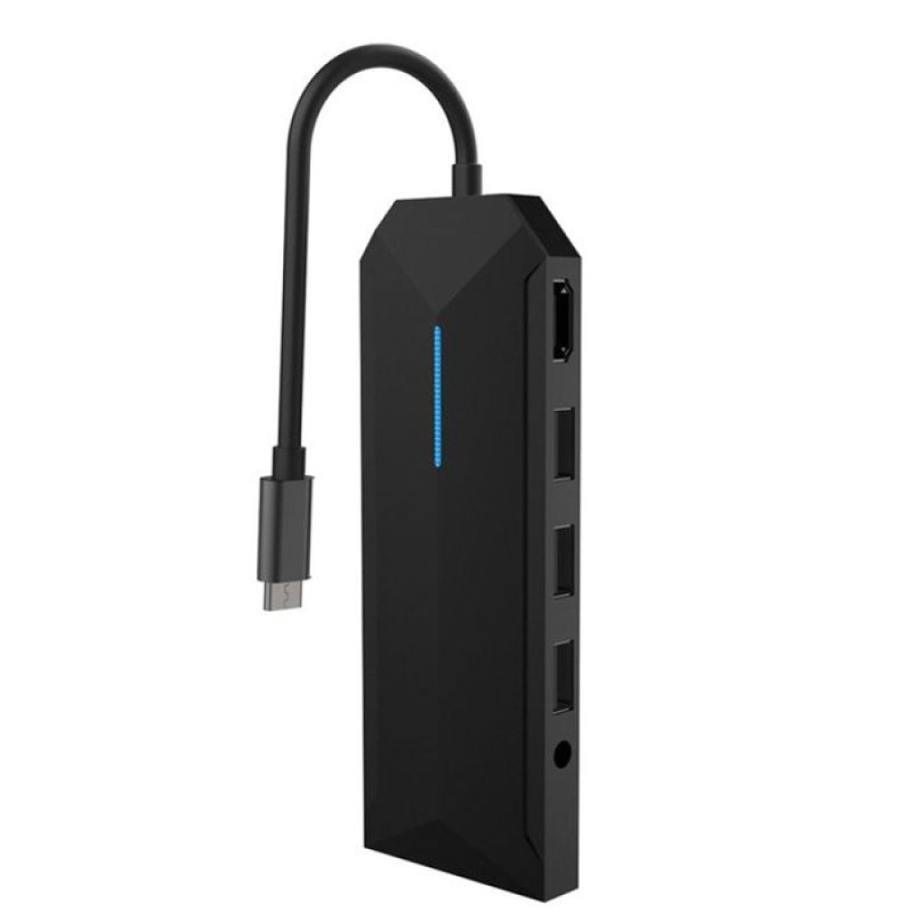 هاب Porodo PDX526 9In1 USB-C Hub 4K