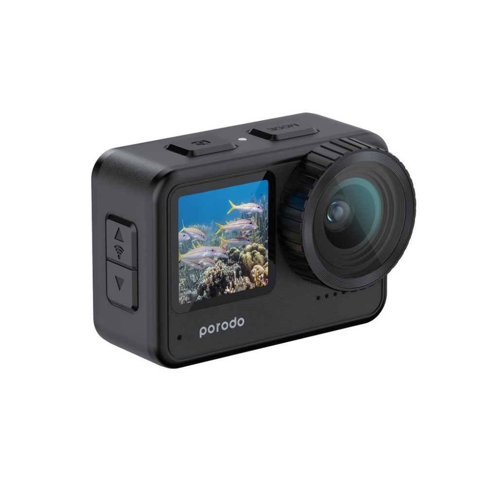 دوربین Porodo UHD Dual Display Action Camera 4K