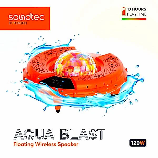 اسپیکر Porodo Soundtec Aqua Blast Floating Wireless