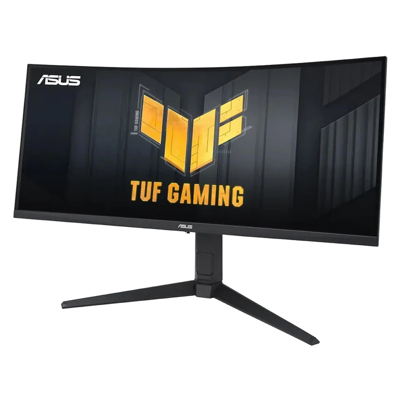 مانیتور گیمینگ 34 اینچ ایسوس TUF Gaming VG34VQEL1A | خمیده UWQHD 3440x1440، 100 هرتز با ELMB و FreeSync