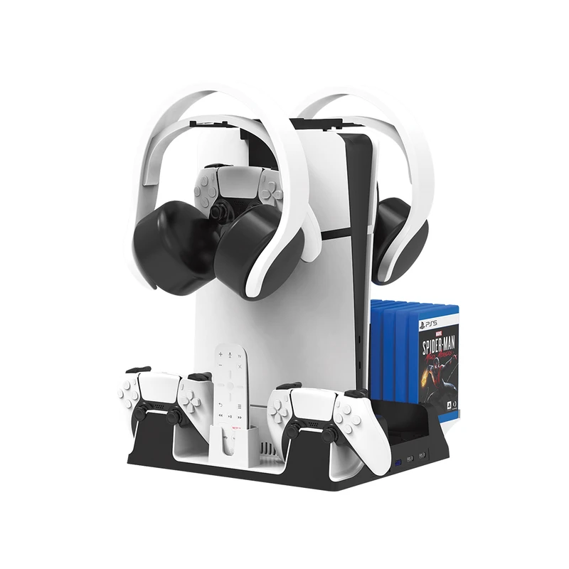 ﭘﺎﯾﻪ ﻧﮕﻬﺪارﻧﺪه و ﺷﺎرژر دﺳﺘﻪ PS5 ﺗﺴﮑﻮ TGS20