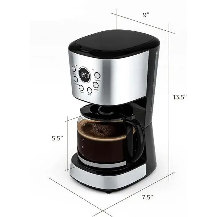 دستگاه قهوه ساز هوشمند ظرفیت 1.25 لیتر لپرسو مدل LePresso Drip Coffee Maker with Smart Functions