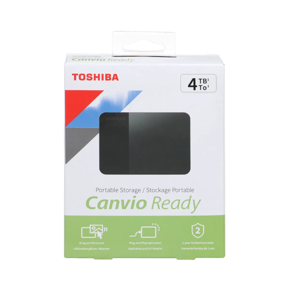هارد اکسترنال توشیبا مدل TOSHIBA CANVIO READY با ظرفیت 4 ترابایت