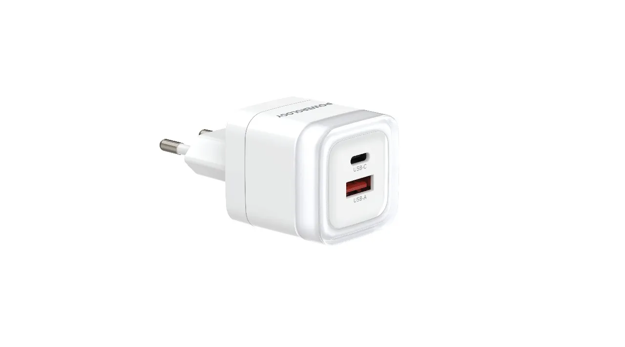 آداپتور شارژ دیواری پاورولوژی Lunex PD 35W GaN