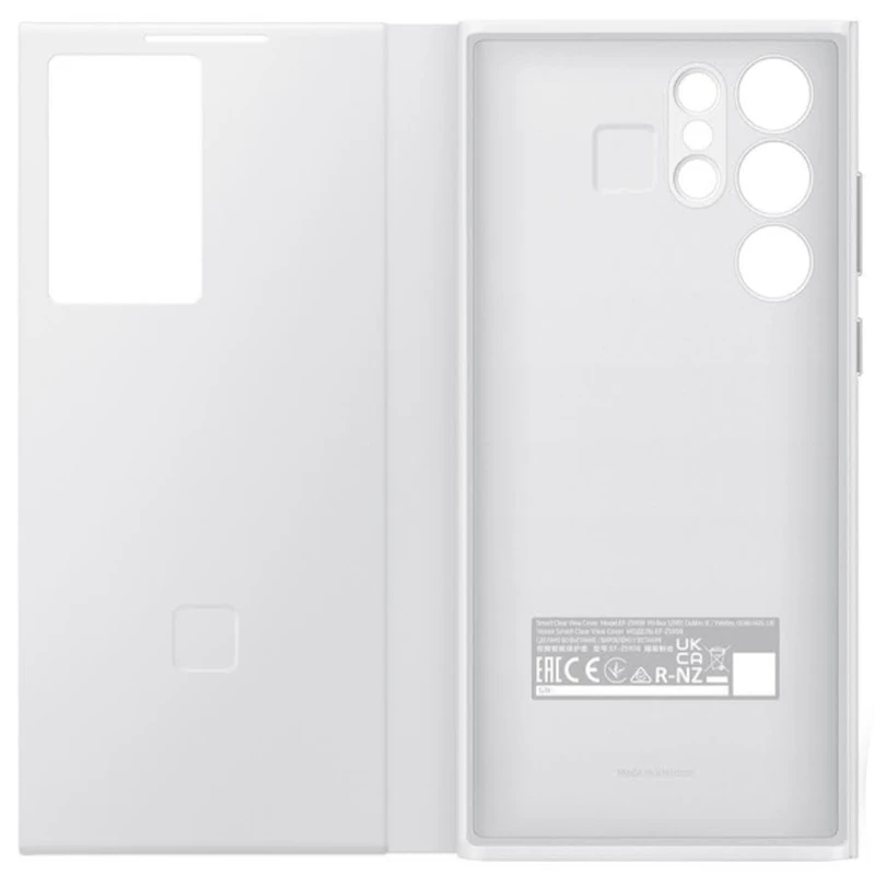 کاور کلاسوری اورجینال سامسونگ مدل Clear View Cover مناسب برای موبایل S24 Ultra